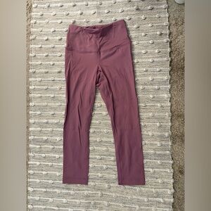 Reflex 90 degree Chic Mauve High-Waisted Leggings 3/4 length XS